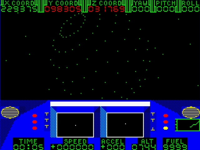 Enterprise - ZX Spectrum game screenshot (1987) by Melbourne House